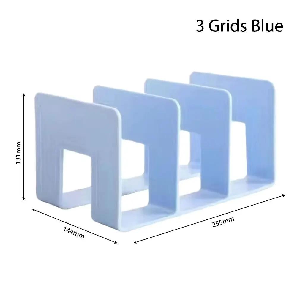 Morandi Simple Desktop Book Stand Student Book Reading Storage Rack Acrylic Four-link Office Book Stand