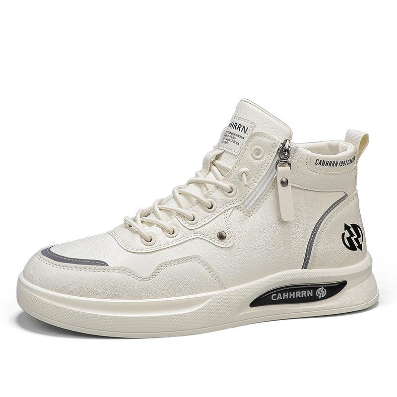 

Men s shoes new thick-soled autumn wear-resistant youth sports board shoes student high-top height increase casual commuting men s shoes 44