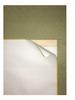 Make a hanging scroll easily with an iron Hanging Scroll Kit, Half-sized, Round Mounting (Light Green)