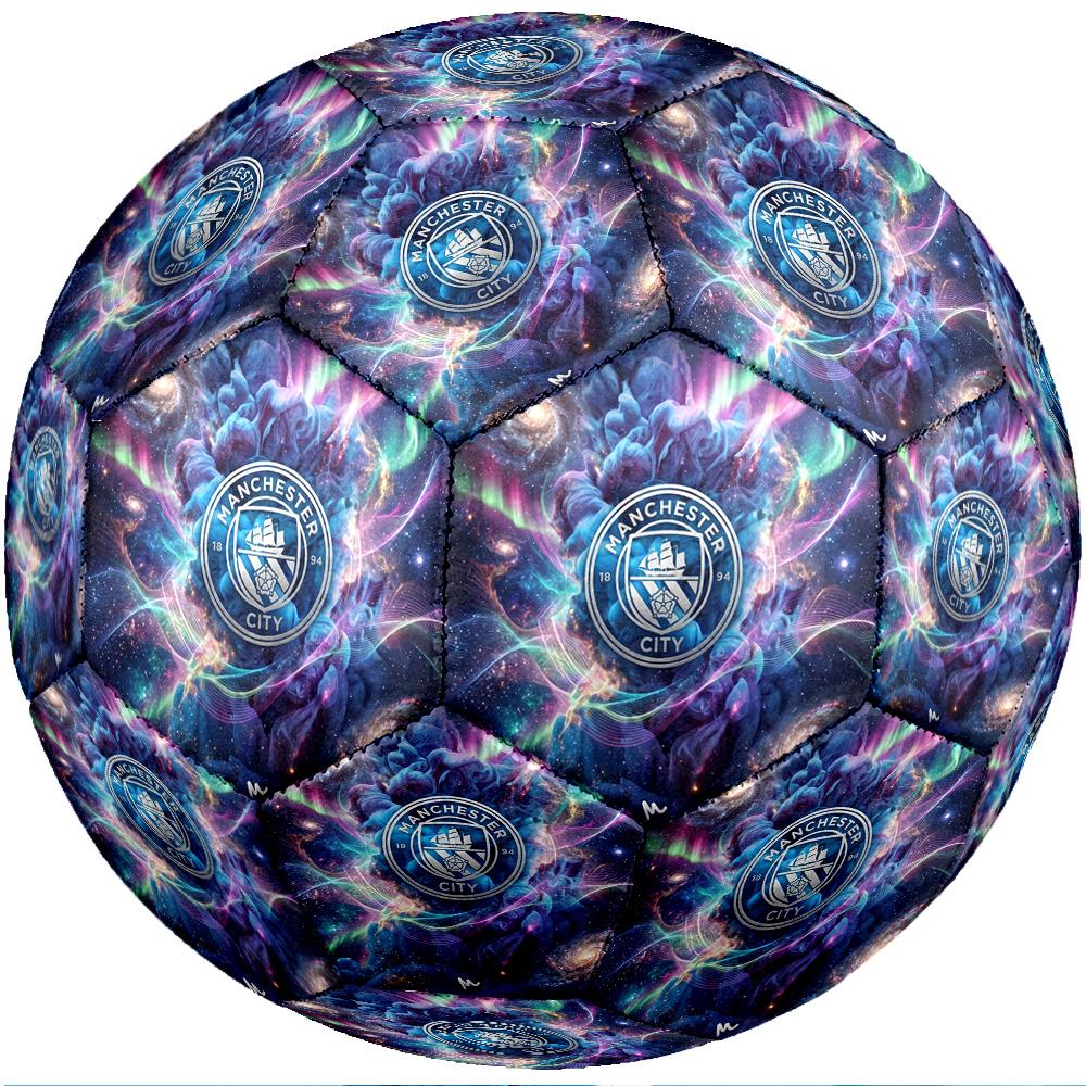 Ballon de football thème Manchester City Taille 5 Ballon de football Toucher Doux Ballon de football d'entraînement professionnel pour sports d'extérieur