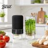 Gluten-free Sprout Container Sprouting Jar Kit Wide Mouth Glass with Lid Blackout Improved Airflow Sprouter Sleeve Plant Growing Kit for