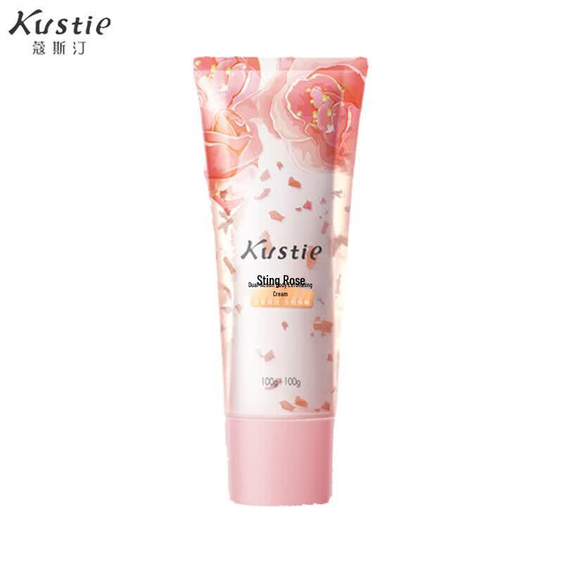 Kustie Rose Scented Body Scrub & Shower Gel