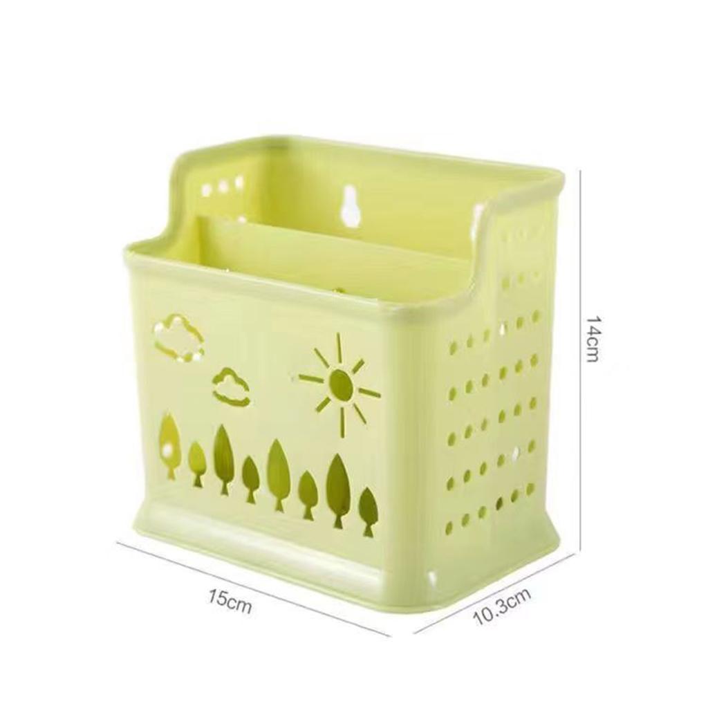 Plastic Draining Chopstick Holder Household Chopstick Barrel Suitable For Kitchen Cutlery Drain Holder Spoon Storage Supplies