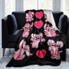 1pc Stitch Printing Blanket - Soft, All-Season Throw for Living Room, Beroom,Personalize Gift with Aorable Cartoon Esign