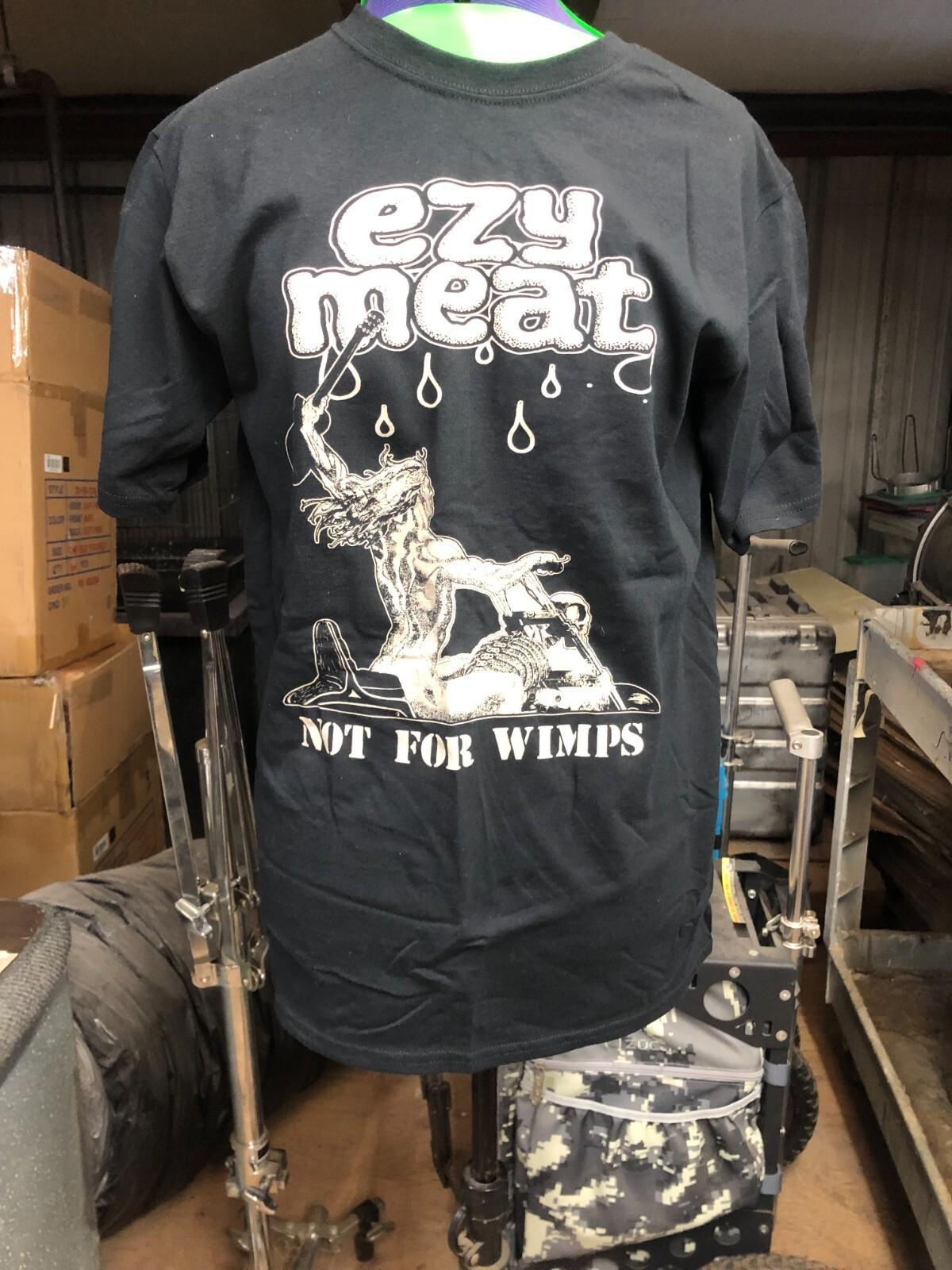 EZY MEAT не для слабаков РУБАШКА thin lizzy motorhead танковые бои kbd метал трэш S