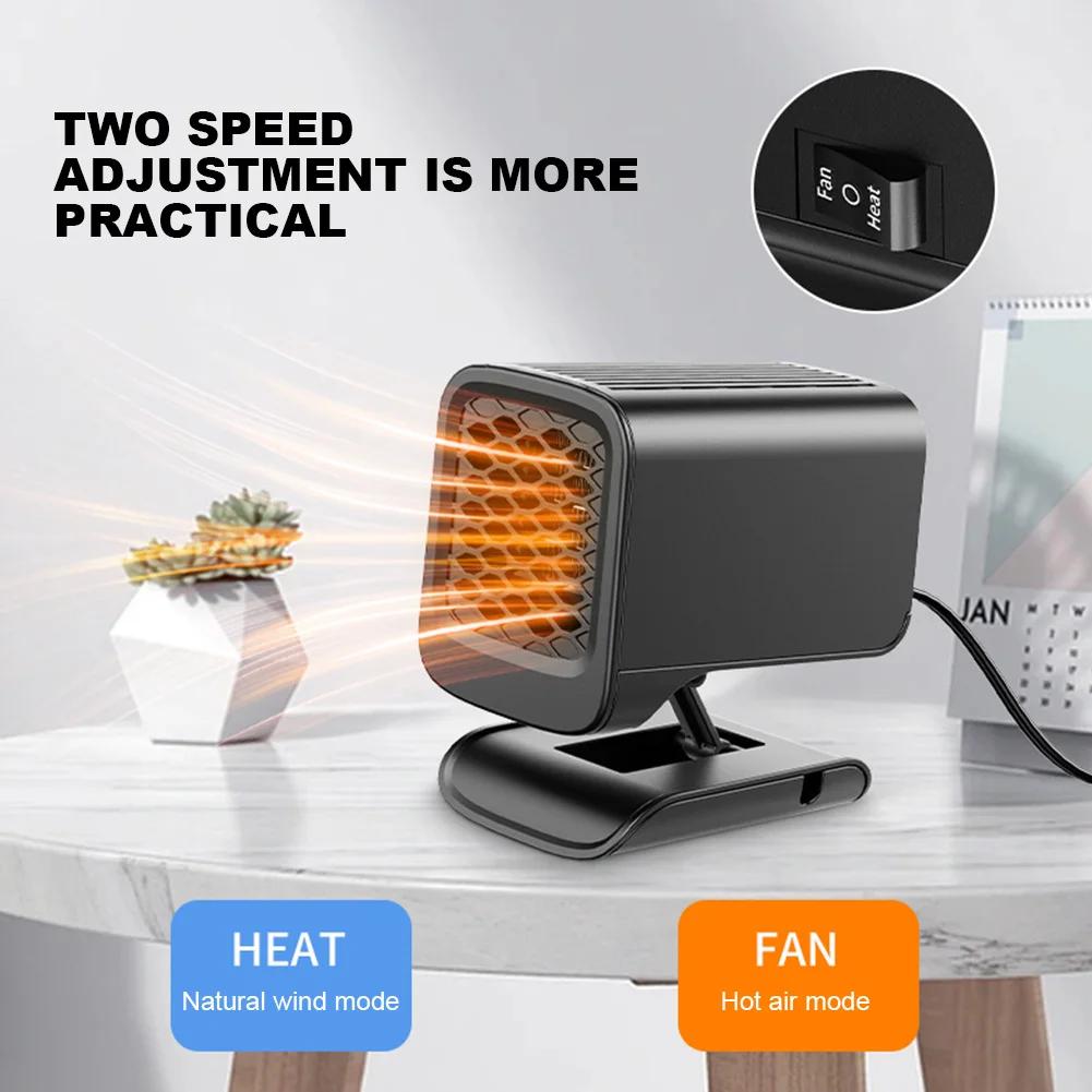 12V Car Defroster Demister Electric Heater Fan 120W Windscreen Defogging Defrosting Heating Essential For Winter Driving