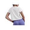 Nike Comfortable Fashionable Versatile Short Sleeve T-Shirt Women tops White IB7334-133