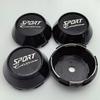 4pcs 60mm 64mm 65mm 68mm 69mm SPORT Edition LOGO Emblem Car Wheel Center Caps Wheels Rim Hubcap Centre Cover Replace Accessories