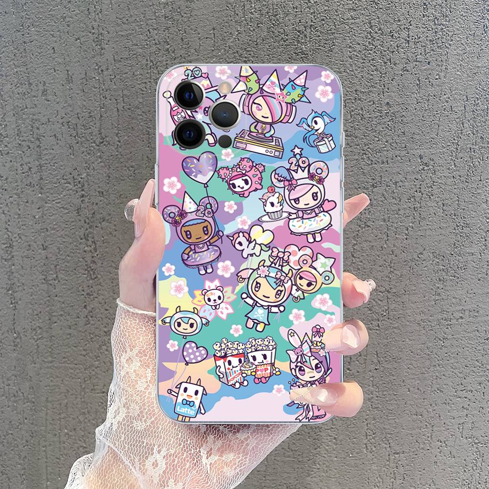 Japan Tokidoki For IPhone 17 16 16e 15 14 13 12 11 Pro Max Mini Plus Phone Case