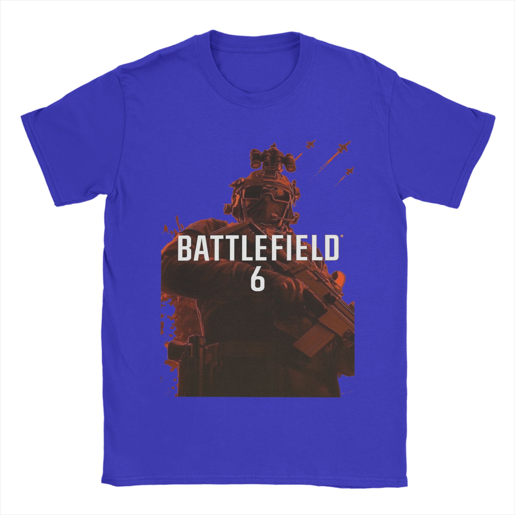 

Battlefield 6 Funny Games BF6 Merch Men Women T Shirts 100% Cotton Tee Graphic Print T-shirt Clothes L