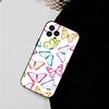 Art Butterfly For IPhone 17 Air 16 15 14 13 12 11 Pro Black Soft Cover Phone Case