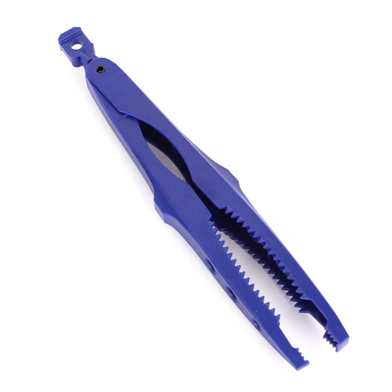 

Рыболовный зажим для рыбы, захват с замком-переключателем, зажим для захвата тела рыболова, плоскогубцы для рыбы, ручной контроллер, инструмент для снастей синий