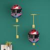 Wall-Mounted Helmet and Accessory Rack for Motorcycles and Safety Gear