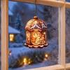 Gingerbread Man Hanging Ornaments 12/24/36Pcs Christmas Outdoor Decorations, Ornaments, 2D Double Sided Traditional Holiday Tree Decor Xmas for Office
