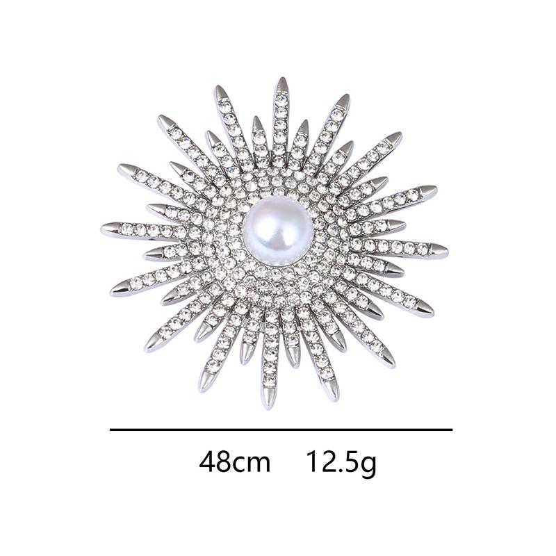 Gorgeous Luxury Sunflower Brooch Retro Personalized Pin Party Romantic Jewelry Accessories Charm Trendy Gift Unique