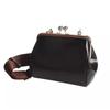 Borsa da sera irregolare di lusso Marca Design a conchiglia Raffinata borsa a tracolla da donna Grande capacità Borsa a mano clutch con fibbia tinta unita