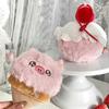 Cream Pig Ice Plush Stuffed Toy Cartoon Animal Cake Soft Fill Doll Children Gift