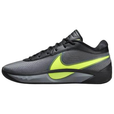 Men's Giannis Freak 6 EP 'Naija' Black Volt Cool Grey Stadium Green Basketball Shoes FJ7807-001