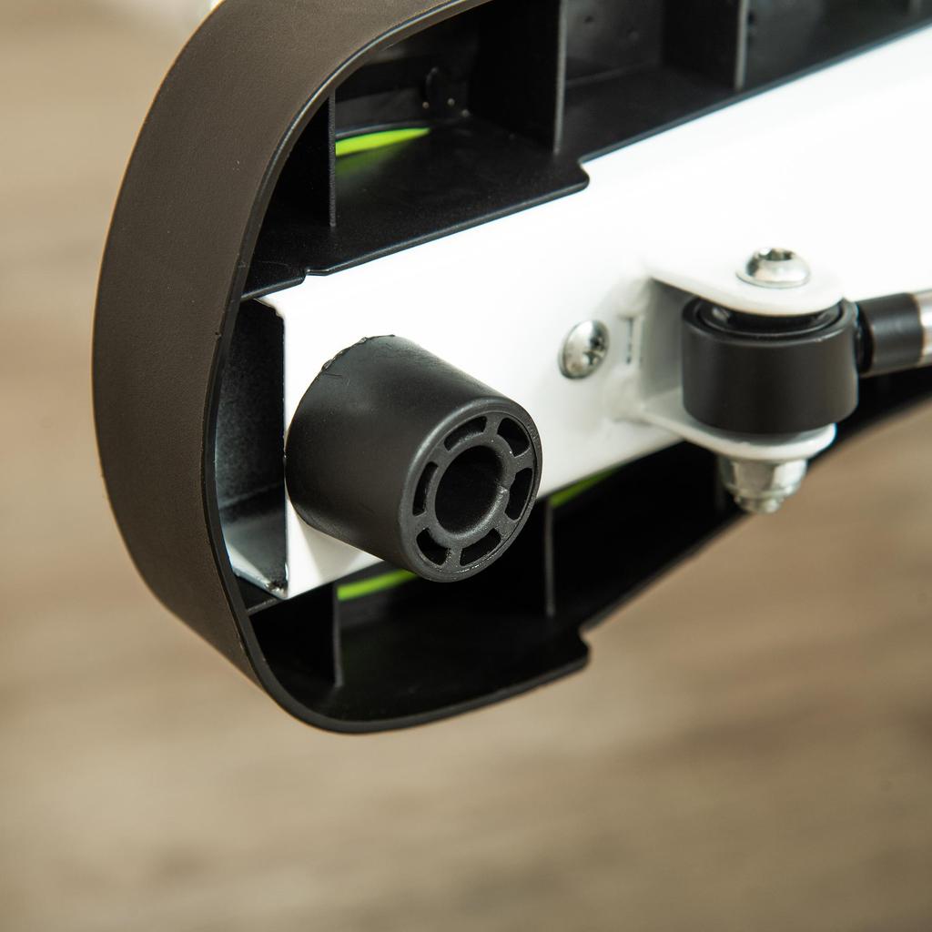 HOMCOM Stepper with Handlebar, Flat LCD Screen Adjustable Resistance