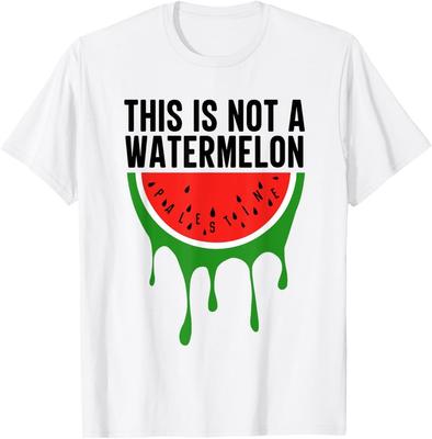 Dit Is Geen Watermeloen Palestina Vrije Palestijnse Vrijheid Unisex T-shirt