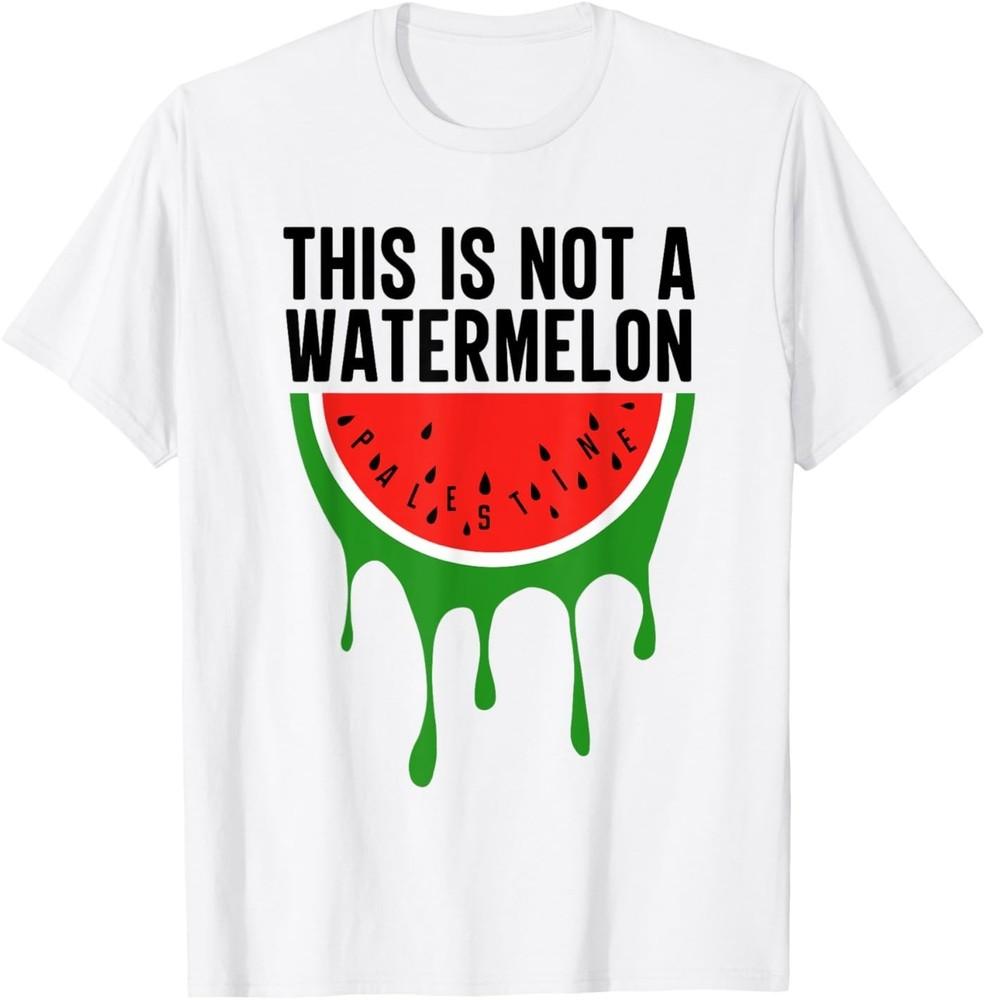 This Is Not A Watermelon Palestine Free Palestinian Freedom Unisex T-Shirt L