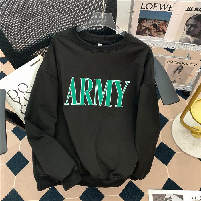 American oversize gray no hat fleece sweater women's spring and autumn 2026 new chic early spring top design sense