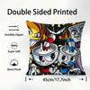 Classic Game C-Cuphead Cute Pillow Case Plush Fabric Soft Pillowcase Double Sided Print Sofa Cushion Cover Throw Pillow Cover