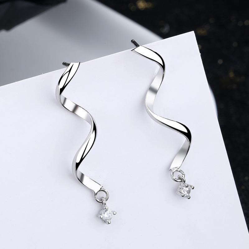 Lindon Copper Alloy Zircon Earrings Drop Earrings For Women Wedding Party Gifts