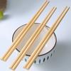 Premium Natural Bamboo Chopsticks with Crystal Tips Nanmu Bamboo Chopstick Set Mold-Resistant & Non-Slip Tableware