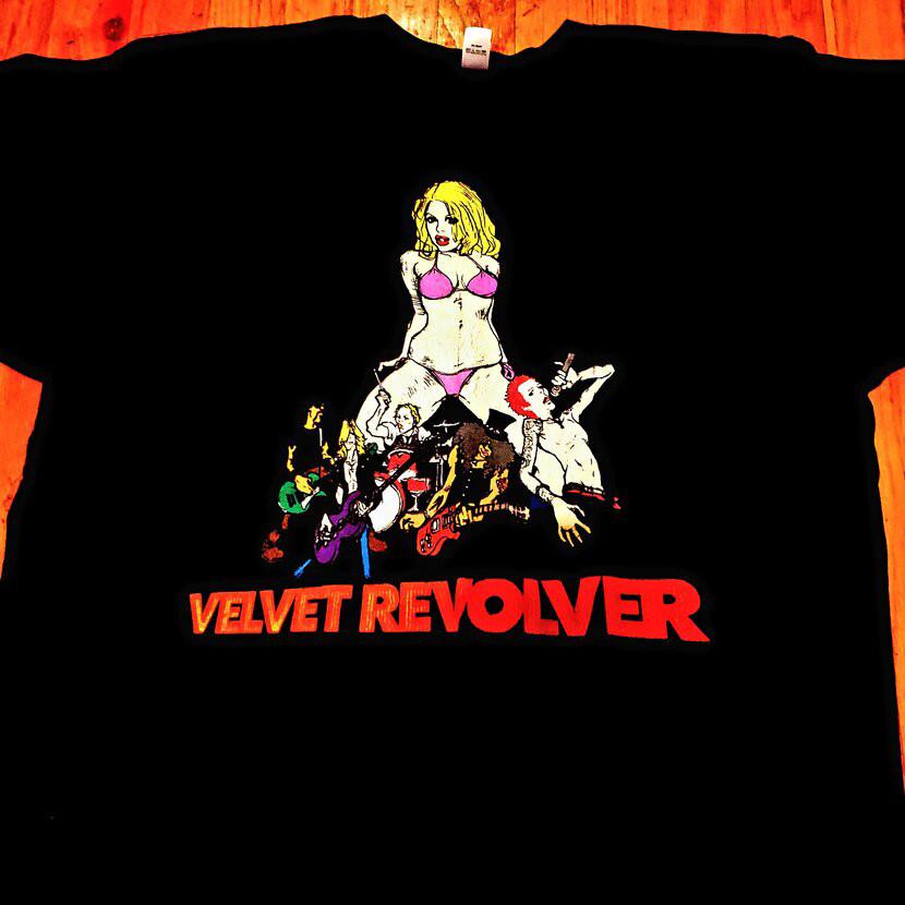 Velvet Revolver - Electric Wonderland Show tour t-shirt EN491 Unisex T-Shirt M