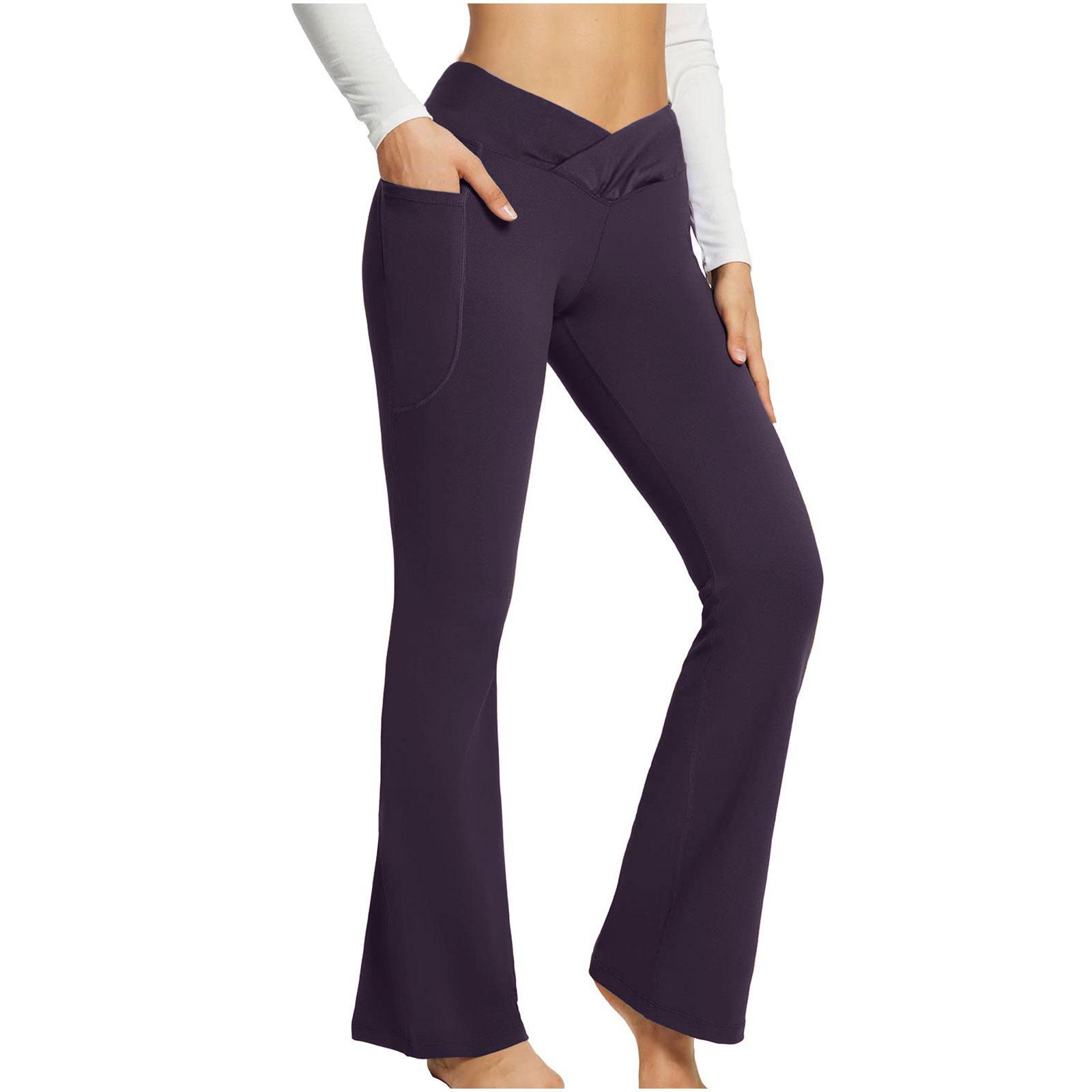 2024 Spring/Summer High-Waisted Wide-Leg Slimming Yoga Pants for Women XL