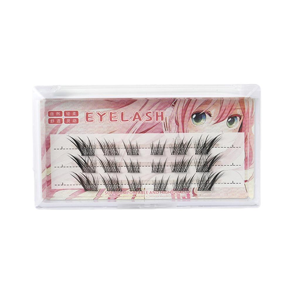 Natural Look False Eyelashes Fox Eye DIY Lash Extensions DIY at Home Anime Lash