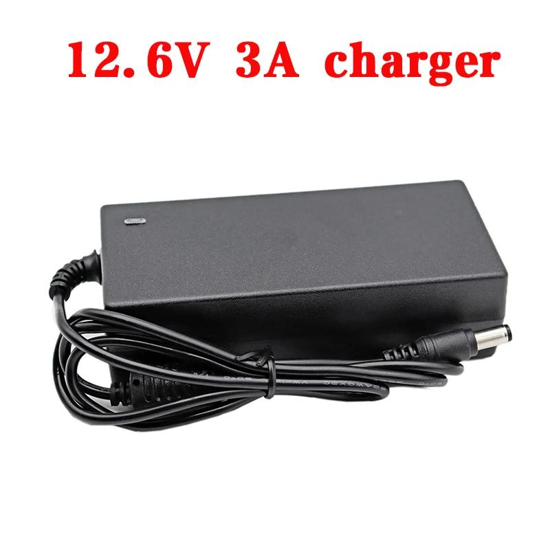 12.6V 1A 3A 5A 10A Lithium Battery Charger AC110-240V To DC For11.1V 3S 12V Power Supply Sprayer Li-ion Battery Pack DC5.5*2.1mm