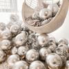 40pcs/set12inch Silver Confetti Latex Balloons Boys Girls Birthday Adult Woman Man B-dayParty Decorations Graduation Decorations