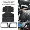 6Pcs Hardtop & Tailgate Sound Deadener Headliner Insulation for Jeep JK Wrangler 4Dr