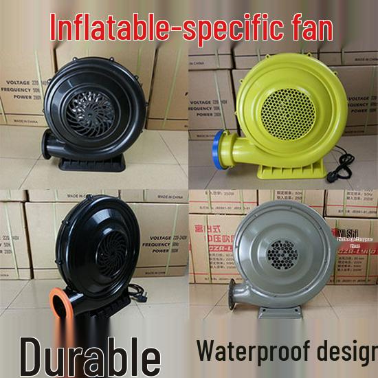 Rainbow Arch Inflatable Bouncy Castle with Medium Pressure Blower 250W Plastic Casing