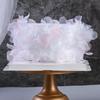 Valentine's Day Qixi Cake Topper: Lace Yarn Flower Border Ribbon Decoration Insert