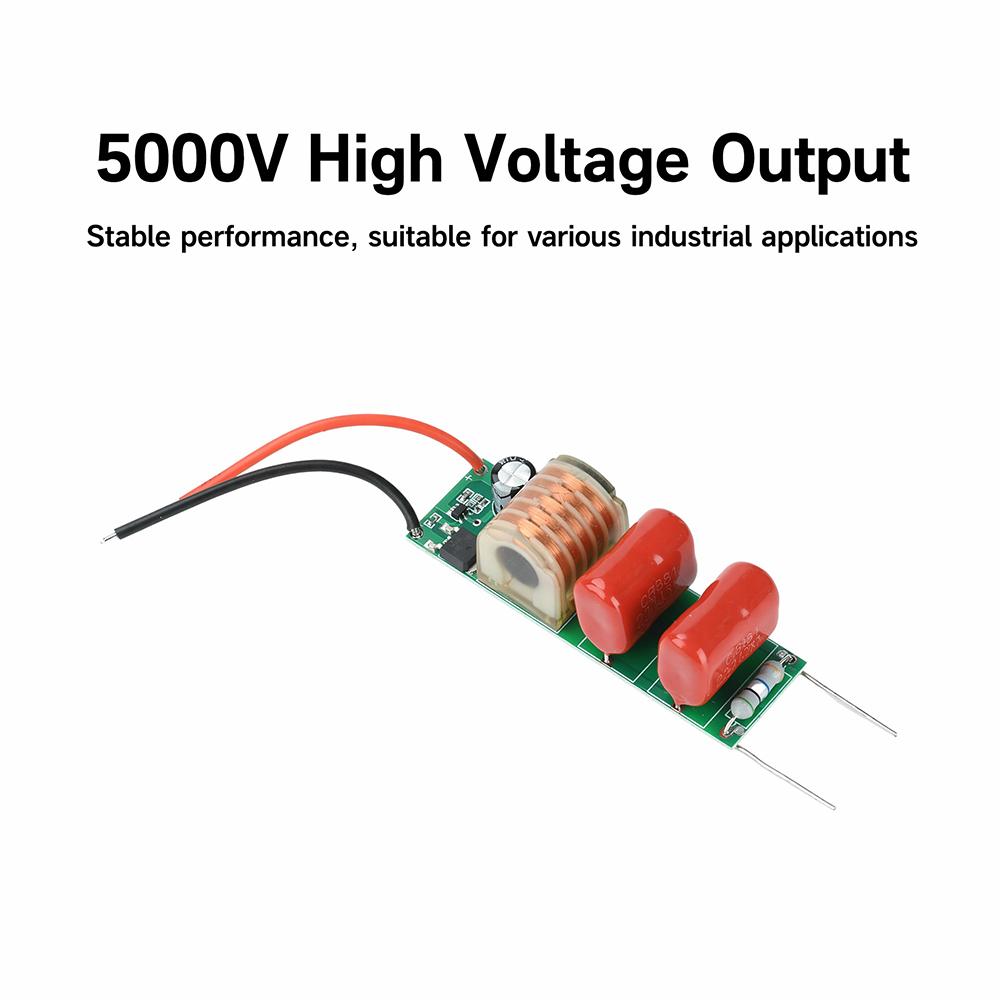 DC 3.7V to 5000V High Voltage Boost Module Pulse Arc Generator Long Time Working Electric Mosquito Swatter Circuit Board