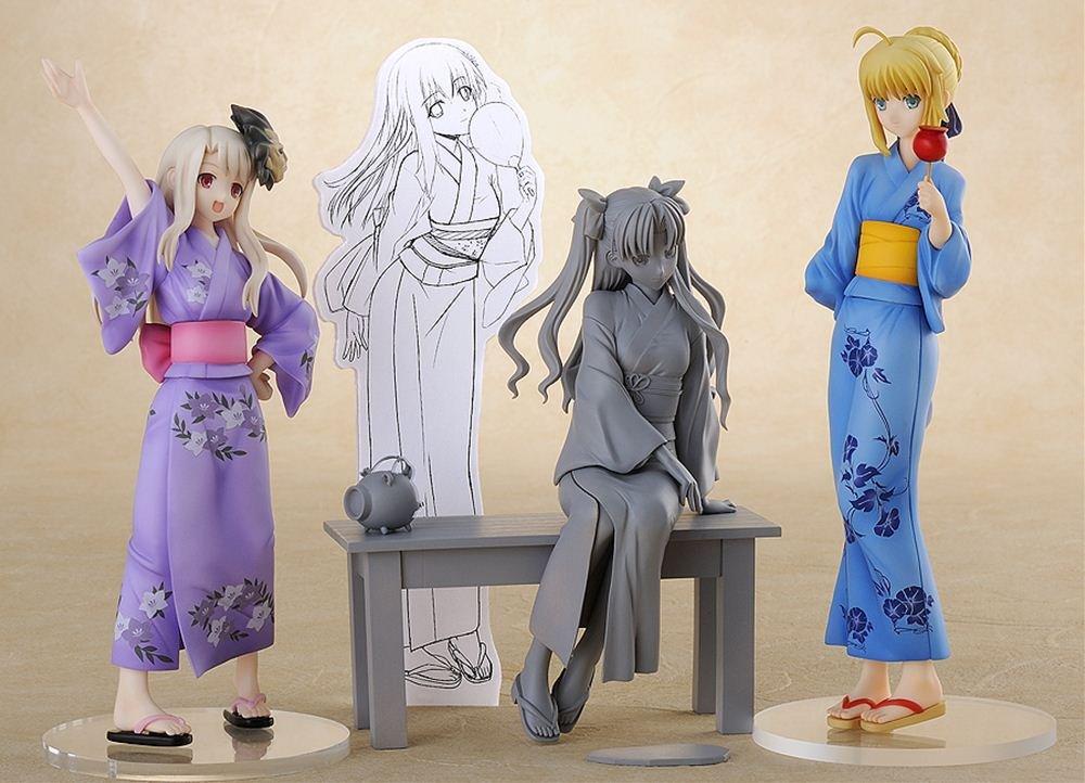 night Saber Yukata scale PVC painted finished Fate/stay ver. (1/8 product)