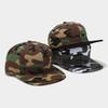 American Retro Camouflage Flat-brimmed Baseball Cap Men's and Women's Fashion Personalized Hip-hop Hat Couple Outdoor Four-season Visor Hat