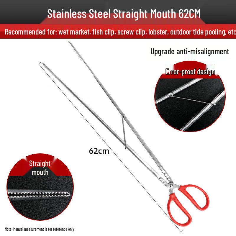 Stainless Steel Eel & Crab Grabber Pliers 5-Pack