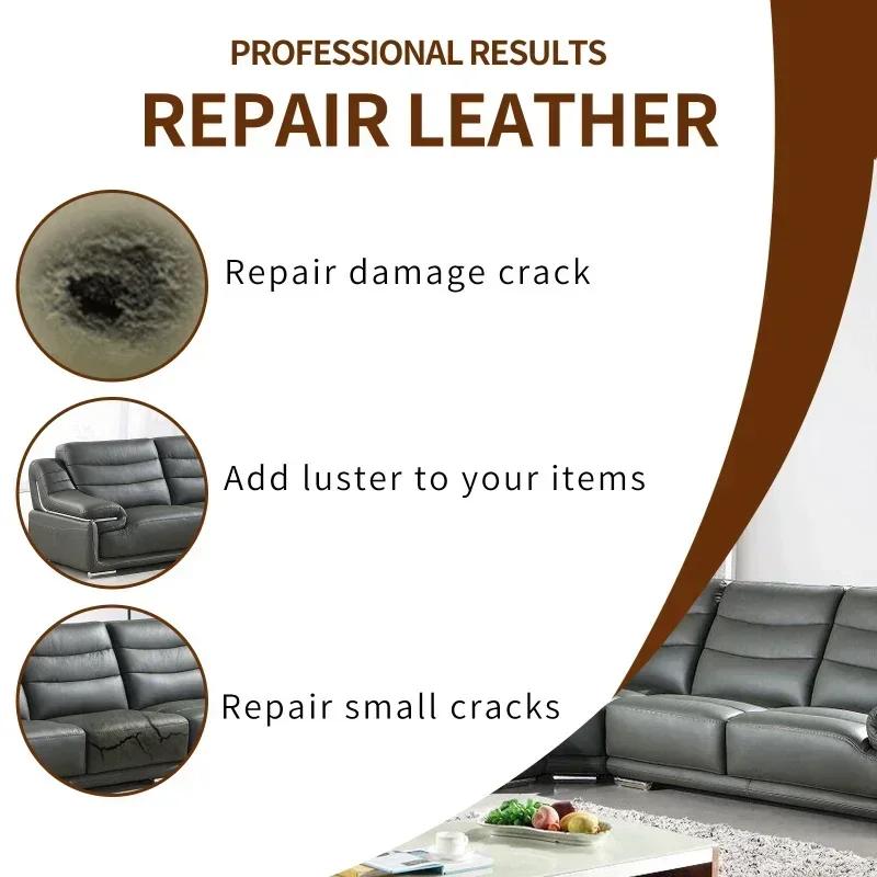 Leather Paint for Leather Repair Kit Paste Shoe Cleaner Stain Remover Household Cleaners Home Car Premium Patch Cream Care