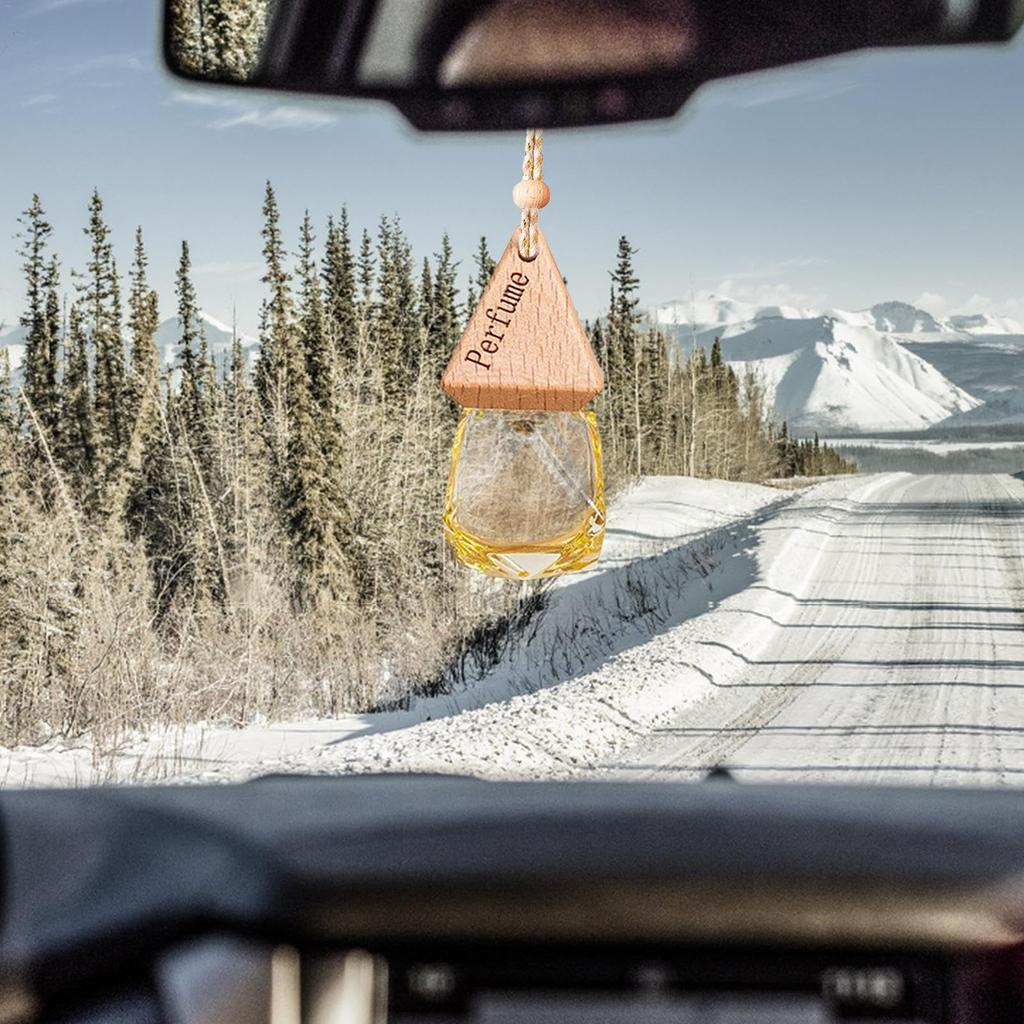 Car Hanging Bottle,Empty Refillable Hanging Car - Aromatherapy