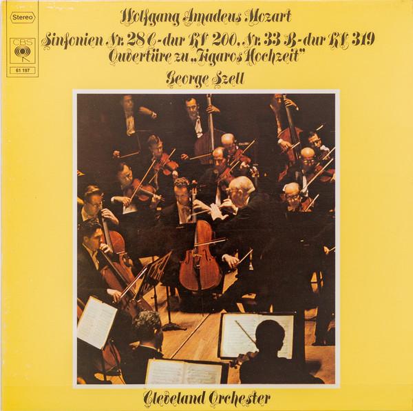 

LP Record WOLFGANG AMADEUS MOZART , GEORGE SZ - Symphonies No. 28 in G major, K. 20 61197 CBS Germany Classical Used