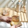 Acacia Wood Coasters Craft Wooden Insulation Pad Wooden Coffee Cup Desk Mat Wooden Decoration