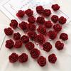 3.5CM Foam Rose Flower Heads for DIY Crafts and Wreath Decoration