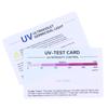 10 Peças de Cartão de Teste UV Reutilizável Com Detecção Precisa de Intensidade UV Para Testar Lâmpadas Germicidas e Atividades ao Ar Livre