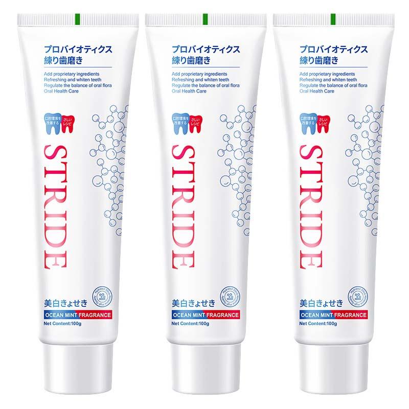 

Засіб для видалення зубного каменю Відбілювання зубів Освіжає дихання Видалення неприємного запаху Запобігання пародонтиту Відбілююча зубна паста 3pcs