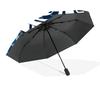 Soccer Club Emblem Design Printed Automatic Umbrella, 8-Frame for Travel, camping, Casual Umbrella, Essential Gift for  for family and friends