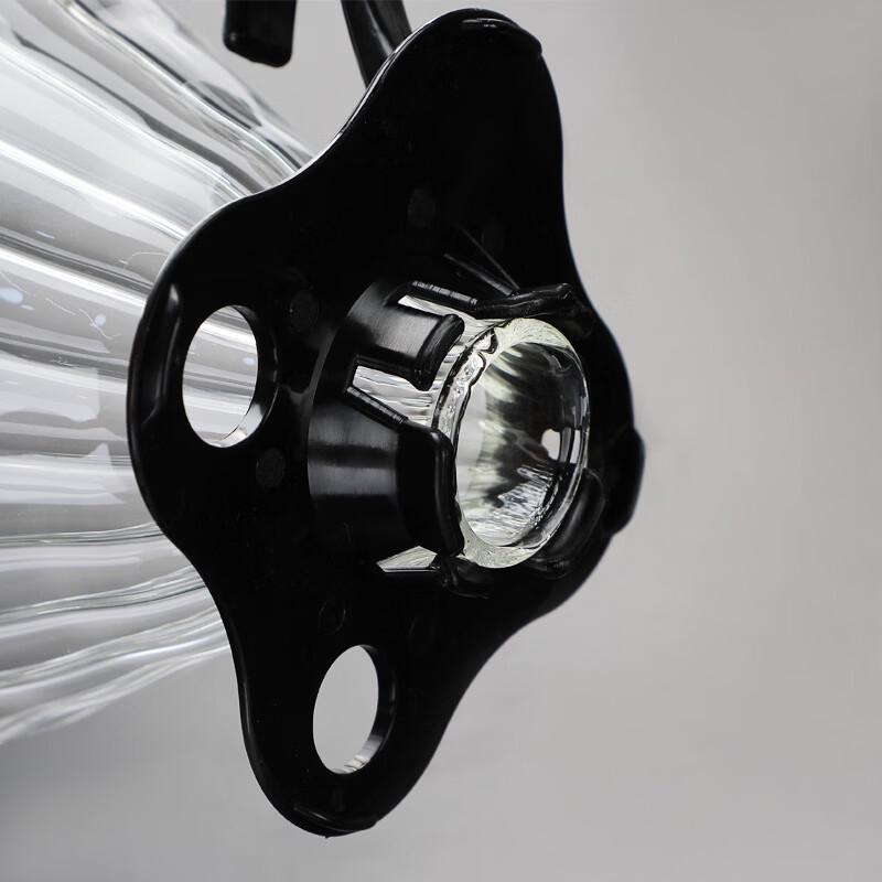 Striped Glass V60 Coffee Dripper